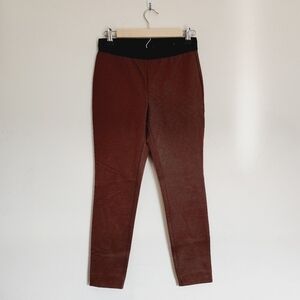 Talbots Business Casual Elastic Waist Capris in Copper size 2P